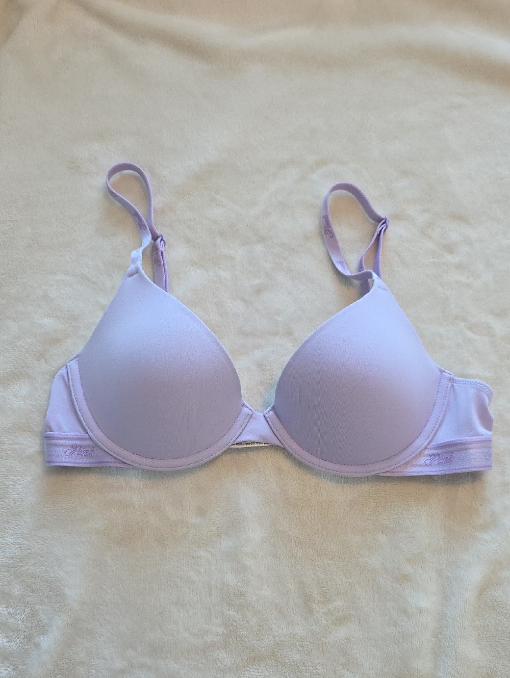 PINK Victoria's Secret Light Lavender Smooth T-Shirt Bra